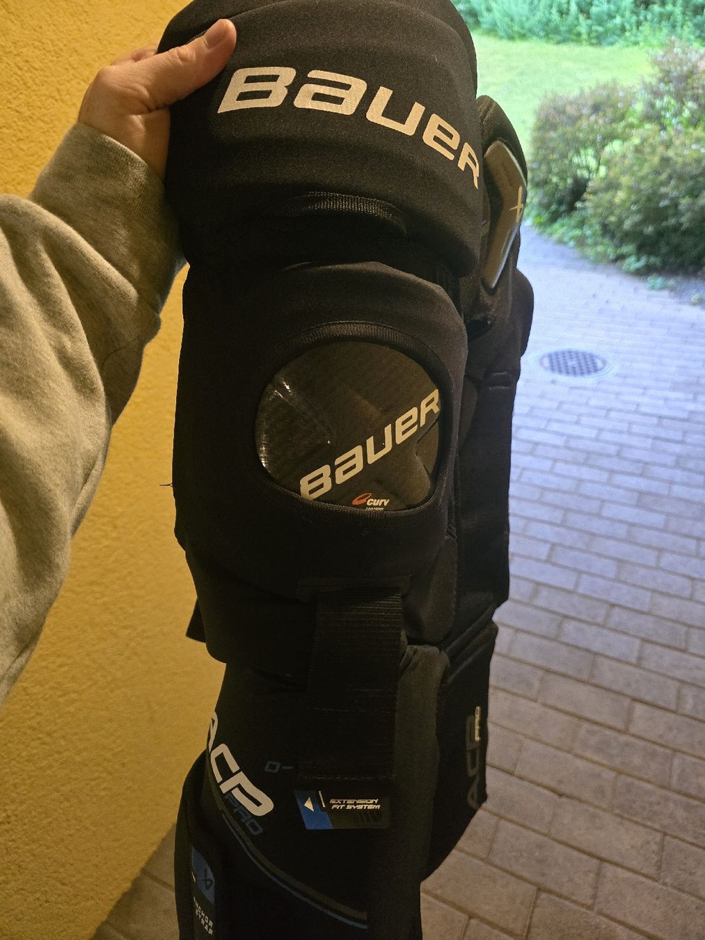 Pantaloni: Bauer ACP Pro Schlittschuhhose Medium SR neu – Nuovo (secondo la descrizione) da Zumikon venduto da raphaels199 2