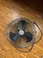 Industrie Ventilator rund Metall 3 Stufen guter Zustand