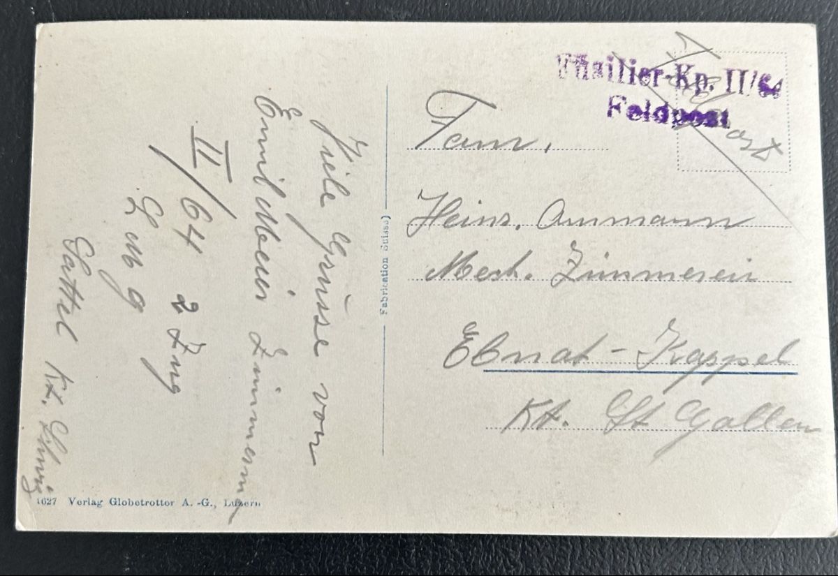 Cartes postales: Fotokarte Sattel  – D'occasion à Horw par Tellbub 1