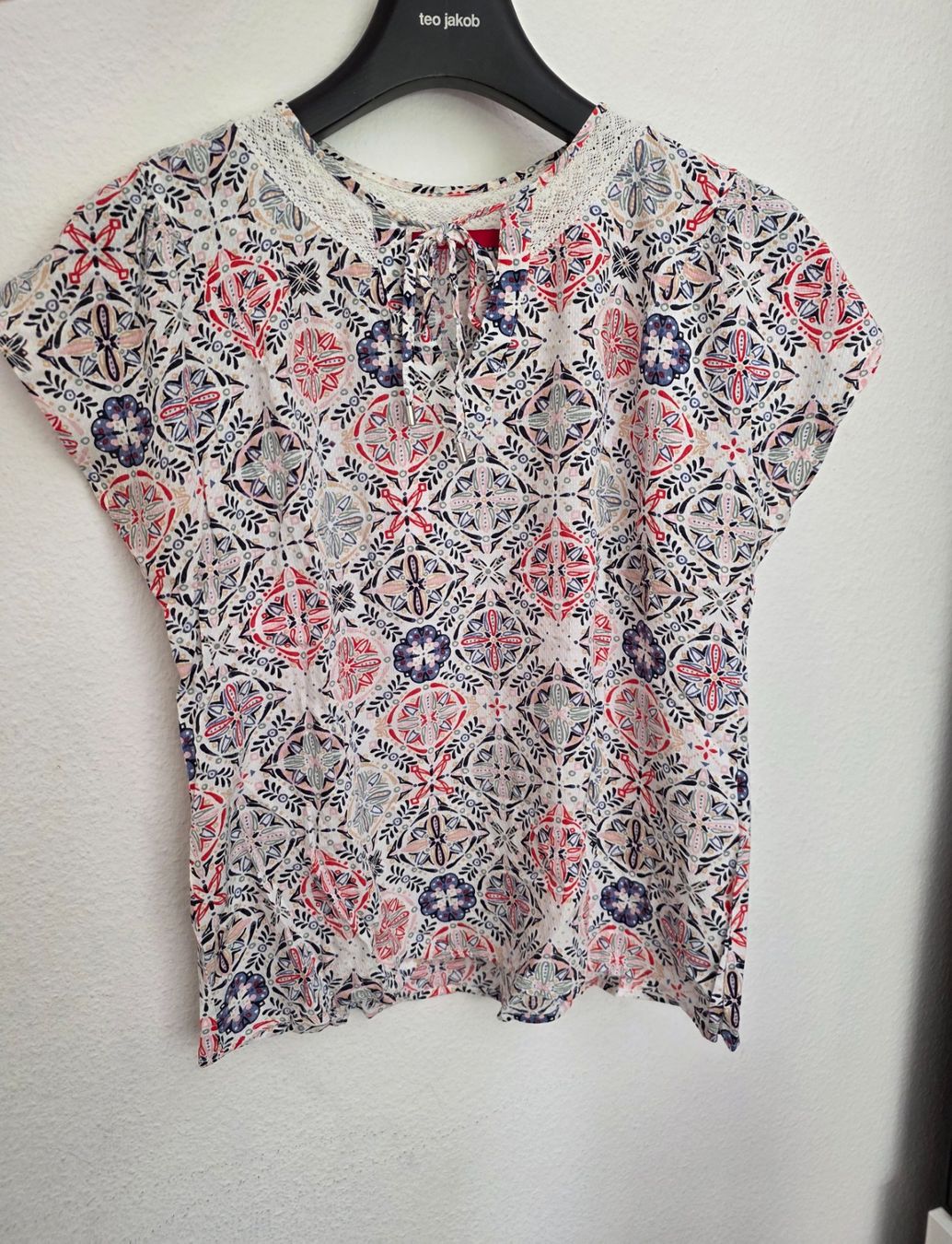 S.Oliver Top: Sommer Blusentop / Gr. 40 / ab 1 Fr. / s.Oliver – Usato da Rotkreuz venduto da bless02