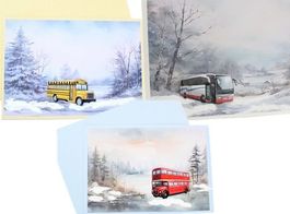 Karte Reisebus A5