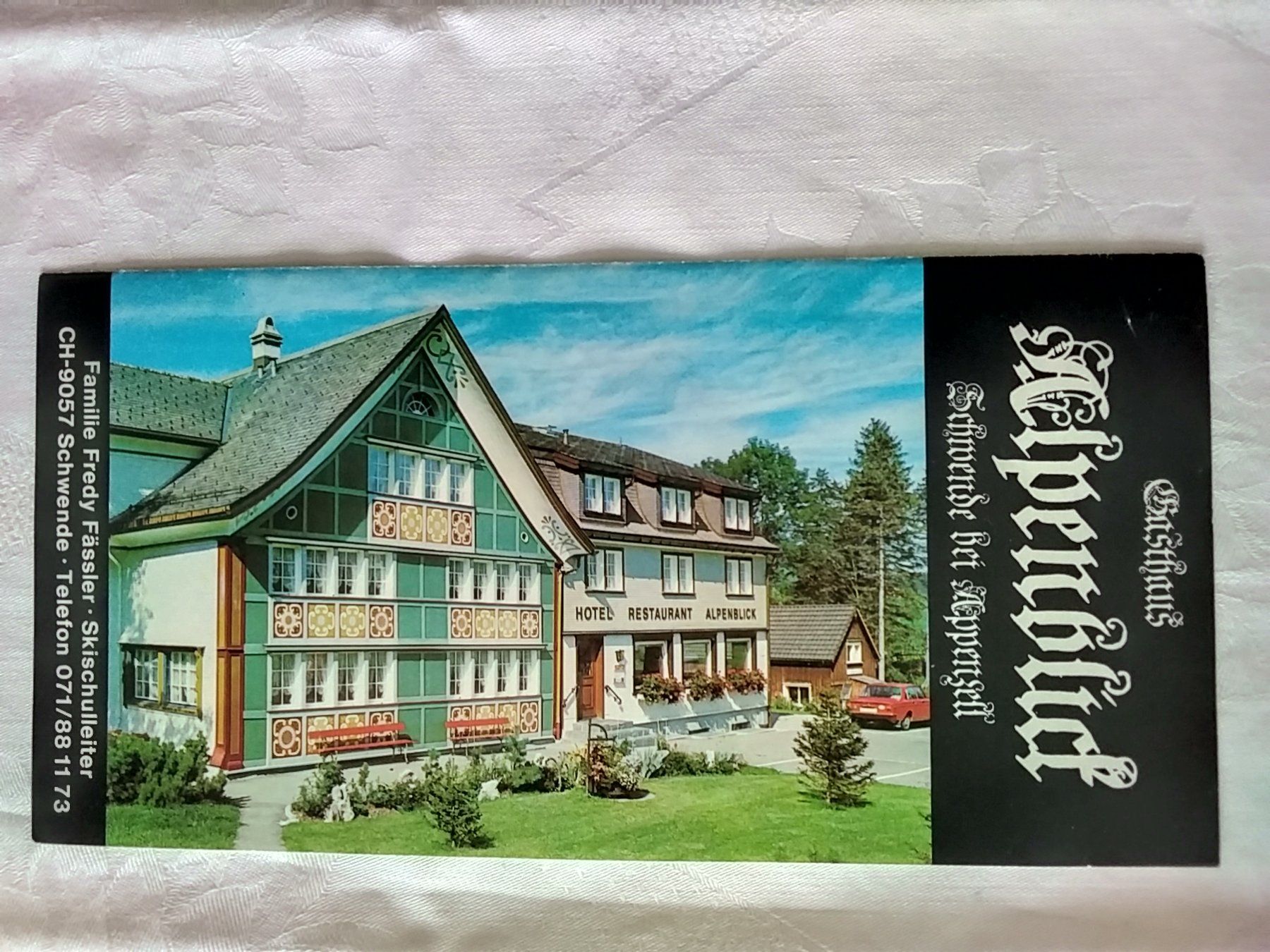Documenti: Prospekt Alpenblick Schwende – Usato da Appenzell venduto da lama19