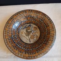 Versand möglich! Vintage Teller, Keramik Töpferware (2)
