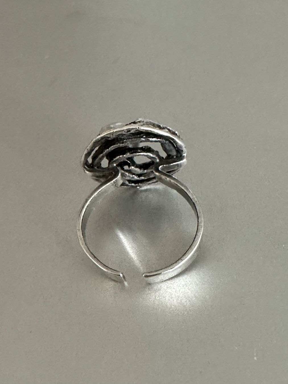 Anelli: Vintage 800er Silber Ring mit Perle, Perli – Usato da Onex venduto da Antiqueshow 1