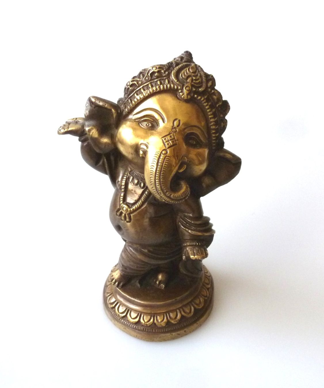 Figuren: Baby-Ganesha - Messing-Figur – Neu und originalverpackt aus Mauren von Yeelen 2