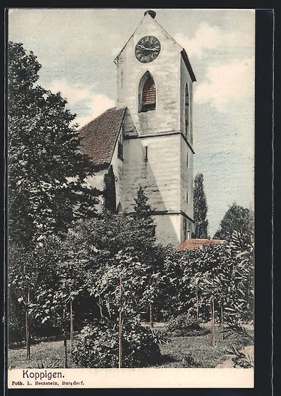 Cartes postales: AK Koppigen, Die Kirche – D'occasion à Berlin par bartko-reher
