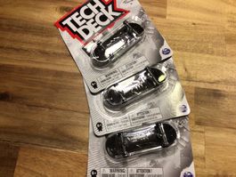 Tech Deck Silver 3x