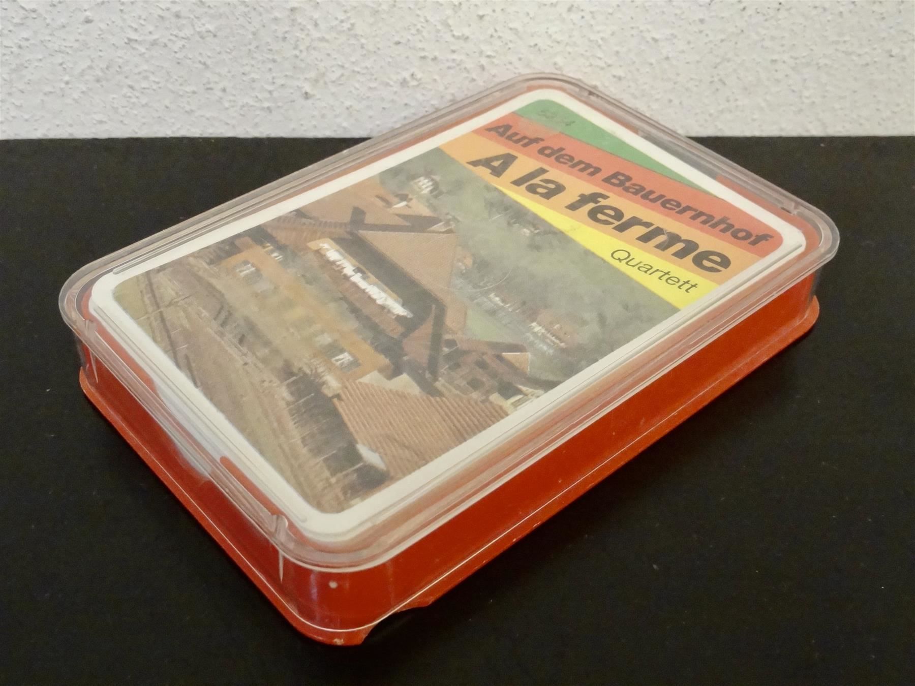 Spiele: Quartett AUF DEM BAUERNHOF TIER-QUARTETT – Gebraucht aus Kerzers von wisaundso 1
