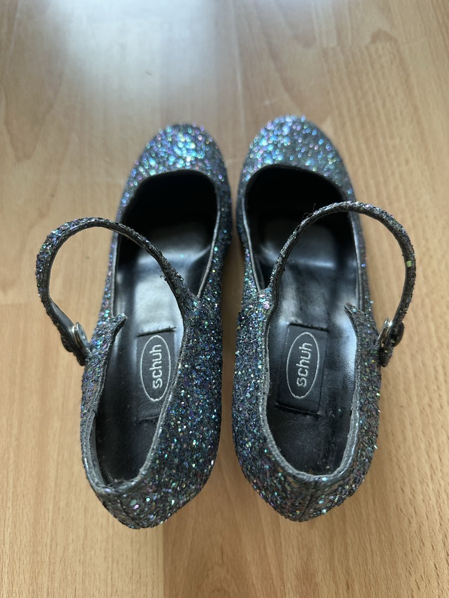 Scarpe da donna: Glitzer Schuhe, Gr. 37 ✨ – Nuovo (secondo la descrizione) da Zürich venduto da anita0120 1