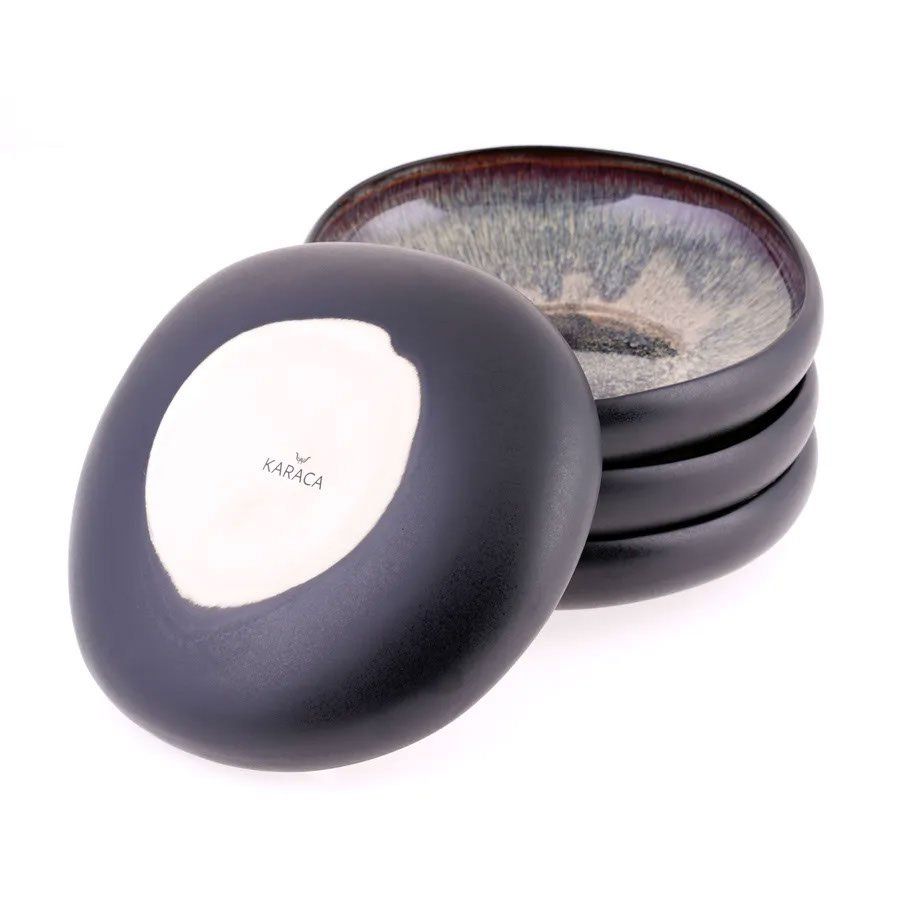 Assiettes: Karaca Geschirr-Set Schwarz Galactic Reactive Schale – Neuf avec emballage d'origine à Reinach AG par evimshop 9