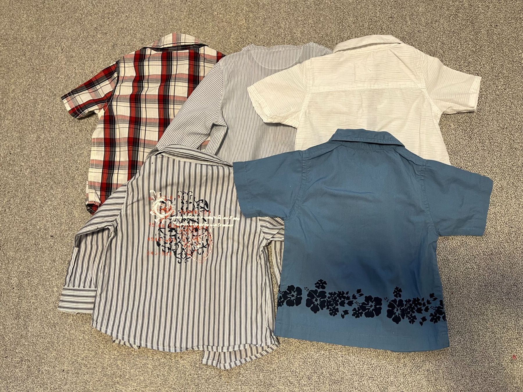 Camicie, Top & T-shirt: Set Hemd  ( 5 St) Gr 74-80 – Usato da Rekingen AG venduto da nederland1 6