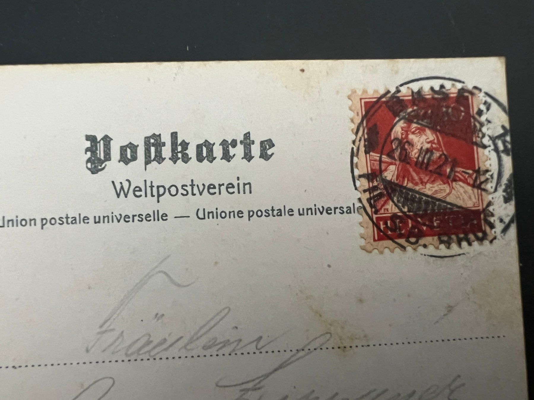 Cartoline postali: AK  1921 Basel uralt  (G1401) – Usato da Hinwil venduto da Sidi4 1