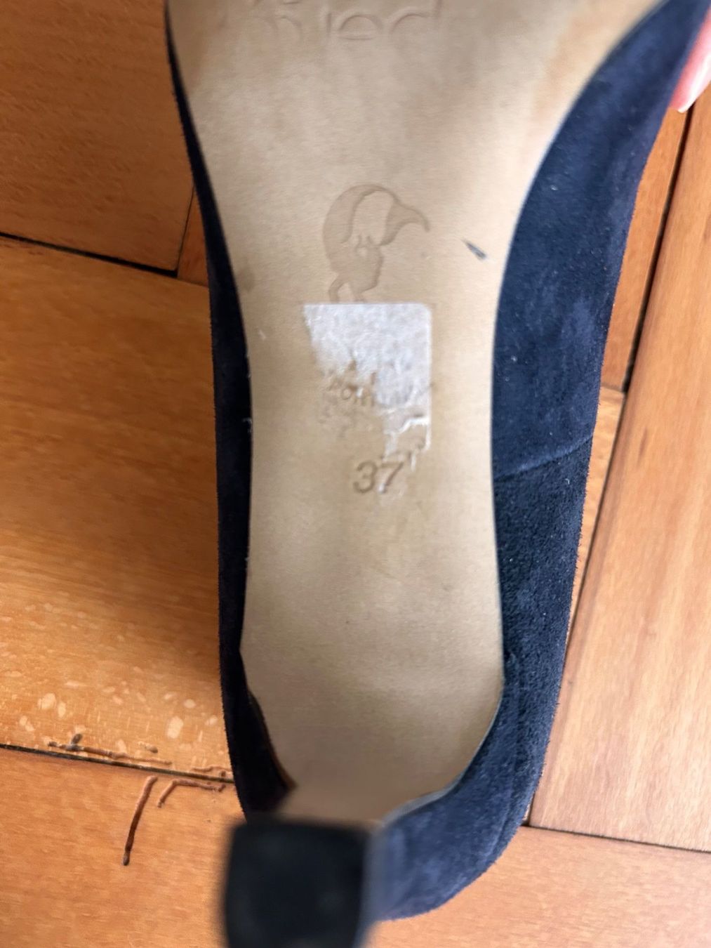 Scarpe da donna: Blaue Wildleder Danenschuhe Grösse 37 – Usato da Bern venduto da juline 3