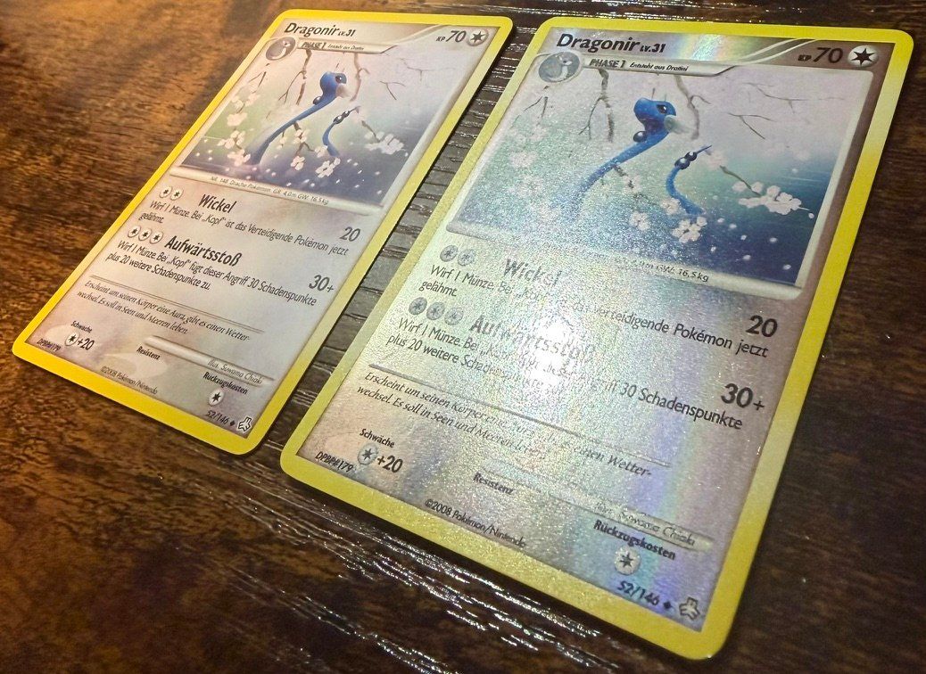Pokémon Carte collezionabili: Dragonir Reverse Holo & Uncommon 52 – Usato da Zürich venduto da PEACECOCOON 1