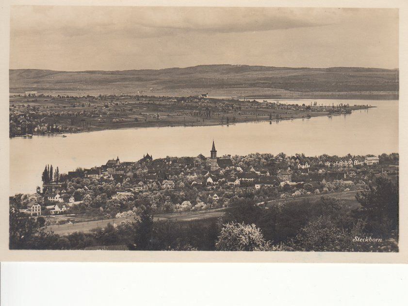 Cartoline postali: Steckborn, ca 1925 – Usato da Bürglen TG venduto da StampGraf