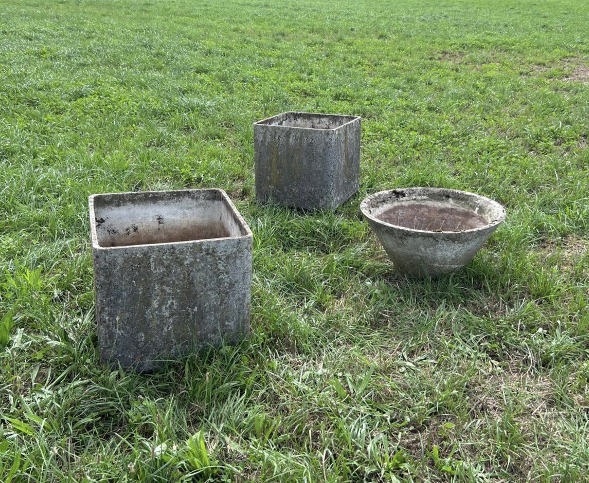 Blumentöpfe: Set: Pflanzengefässe von Willy Guhl – Gebraucht aus Burgdorf von swintila 1