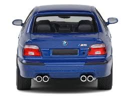 BMW Modellini d'auto: BMW E39 M5 2003 5.0 V8 32V BLAU 1:43 SOLIDO – Nuovo e nell'imballaggio originale da Suhr venduto da Moebelsiralfred 2