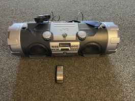 JVC Ghettoblaster/Boombox, guter Zustand, + Fernbedienung