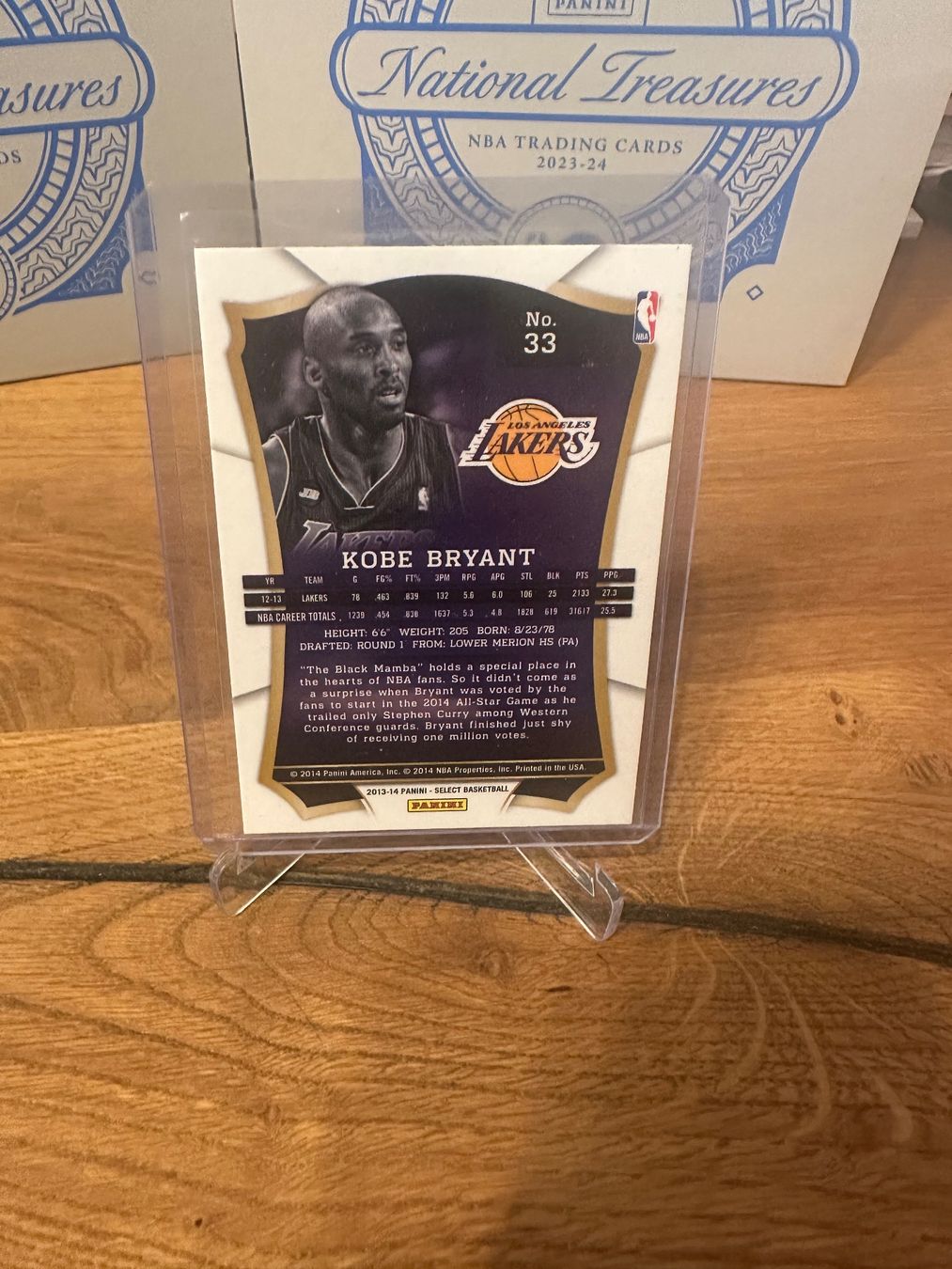 Nba Sammelbilder & Trading cards: Carte NBA Kobe Bryant Panini Select – Gebraucht aus Vullierens von Gaara04 1