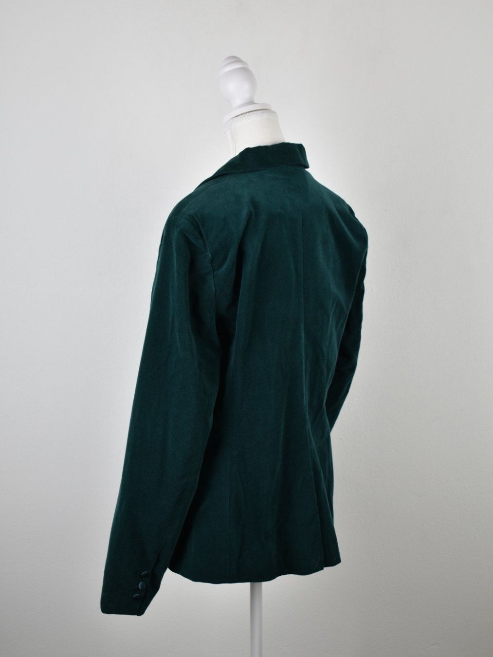 Maddison Giacche: Maddison Blazer, Samtoptik, petrol, Gr.42 – Usato da Nürensdorf venduto da 2ND_STORY 2
