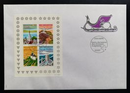Schweiz FDC Block 200 Jahre Tourismus 1987