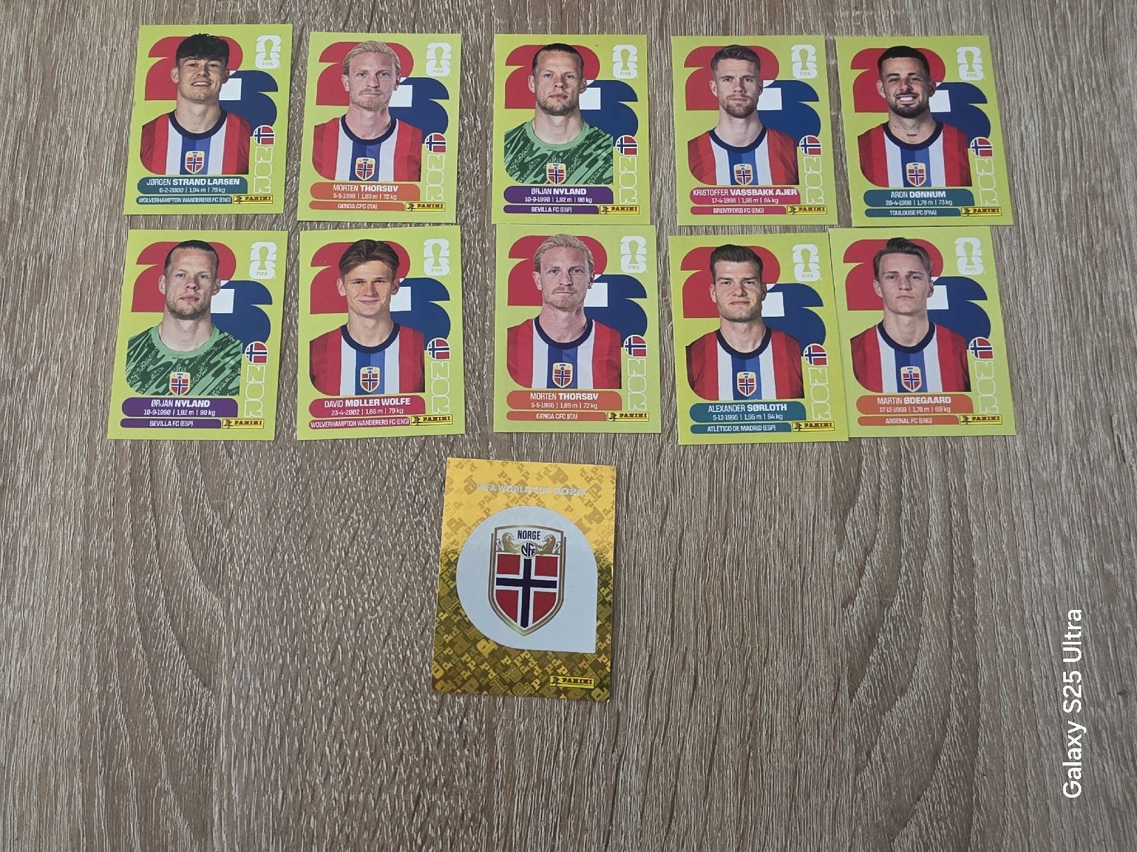 Panini Carte collezionabili: Figurine Norvegia – Usato da Massagno venduto da Arj87
