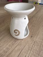 Duftlampe Keramik weiss