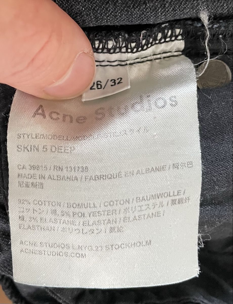 Acne Studios Jeans: Acne Studio - Jeans – Usato da Zürich venduto da fabelhaft17 4