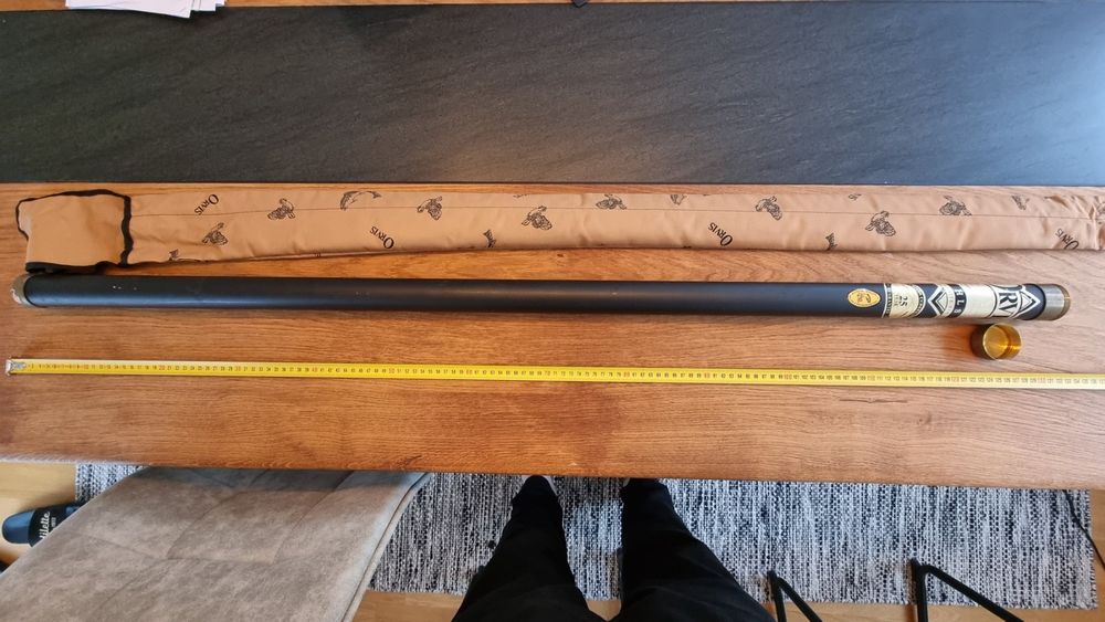 LERQDER Angelrutenhülsen 173cm - 5 Farben, PET Material, Mit Trageband