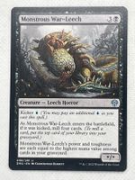 Monstrous War-Leech DMU Magic Karte Top Zustand! Selten