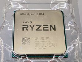 AMD Ryzen 3 3100 CPU + Kühler, ideal für NAS