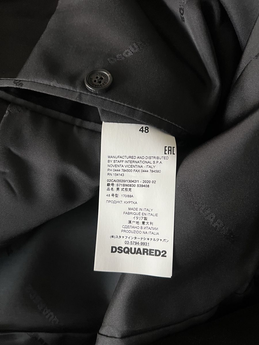 Dsquared2 Vestes: Dsquared2 blazer uomo 48 – Neuf (Voir description) à Mendrisio par fly_9wzx 6
