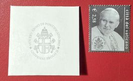 VATIKAN JUBILÄUM JOHANNES PAUL METALLMARKE 2003** POSTFRISCH