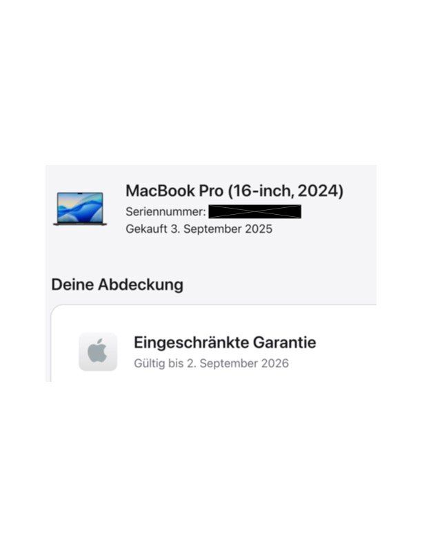 Apple Notebook: MacBookPro16"SpaceBlack,M4ProChip fast NEU (Sep2025) – Usato da Thalwil venduto da MCF_privat 4