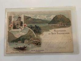 11x alte Ansichtskarten LUGANO, Tessin