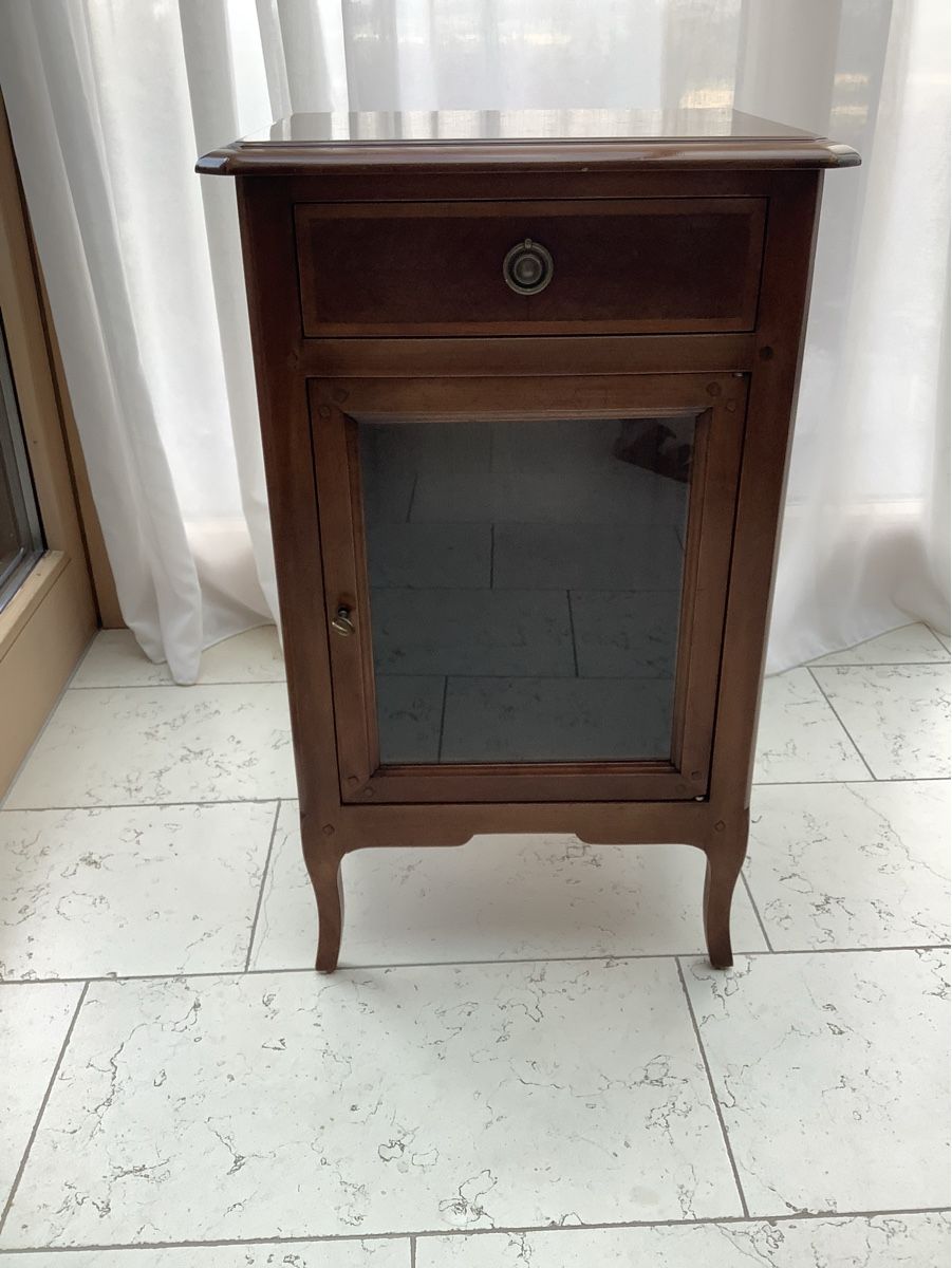 Vitrinen: Antike Biedermeier Vitrine Barschrank Nachttisch – Gebraucht aus Wichtrach von wildpigwomen12