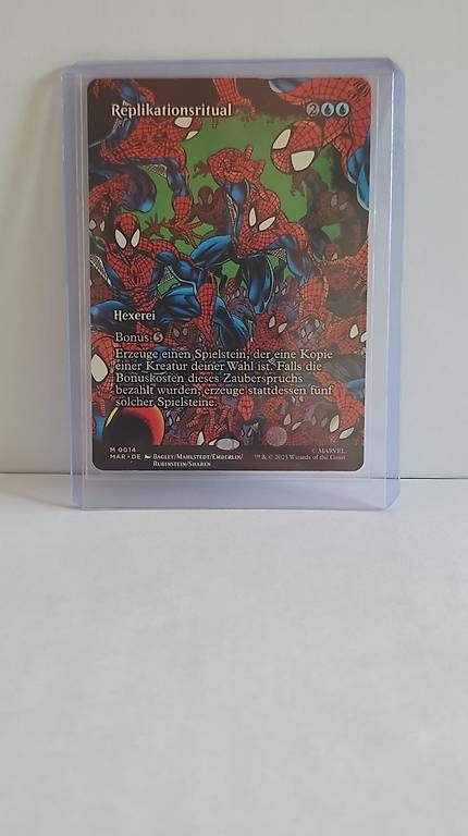 Magic The Gathering Carte collezionabili: Magic Replikationritual Spidermann 0014 MAR – Nuovo (secondo la descrizione) da Holziken venduto da Niko9304