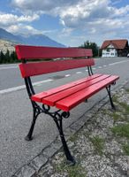 Gartenbank Gusseisen Holz