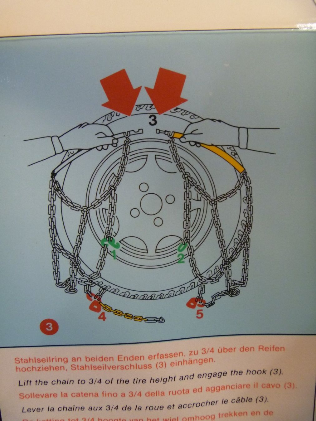 Catene da neve: Schneeketten Ringschneeketten – Nuovo (secondo la descrizione) da Rüti ZH venduto da baumchen 9