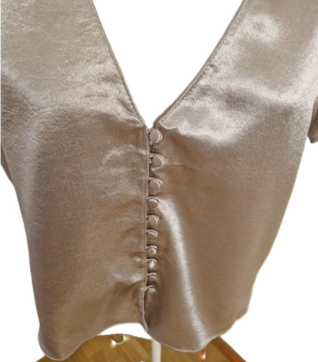 Zara Tops: Schönes Top, Gr. L champagnerfarben – Neuf avec emballage d'origine à Glattbrugg par majuska01 2