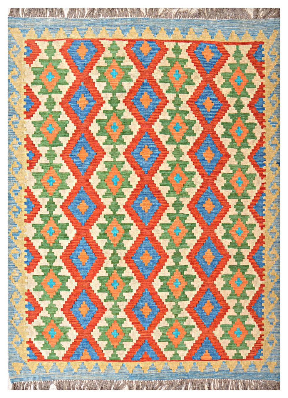 Kelim Tappeti: Oriente Kelim Teppich 150x200 Cm – Nuovo e nell'imballaggio originale da Lahore venduto da Fairways79 2