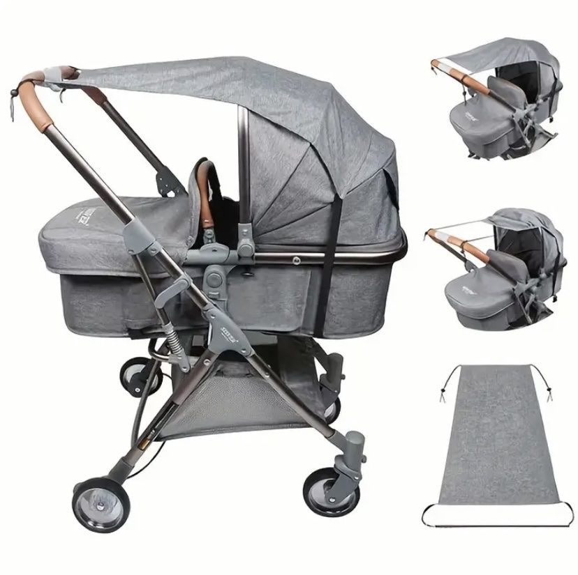 Kinderwagen: Stroller Bassinet Sun Protection Cover Sunshade Canopy – Neu (gemäss Beschreibung) aus Dietlikon von Kitaa