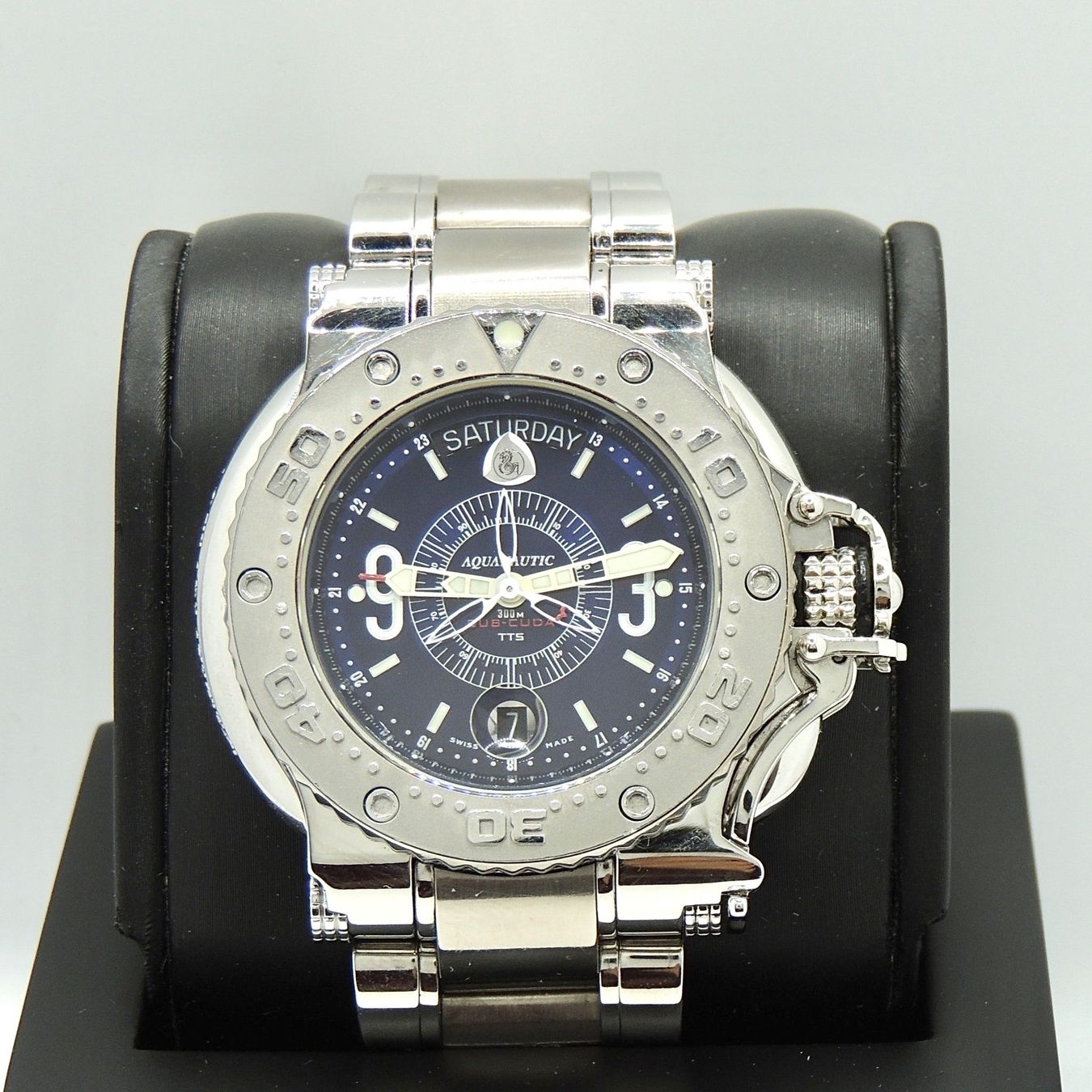 Orologi: Montre Aquanautic King Cuda Day Date Automatic – Usato da Lausanne venduto da DuGoutetdesCouleurs