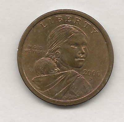 Tutti le monete: USA 2000 P Sacagawea One Dollar – Nuovo e nell'imballaggio originale da Au ZH venduto da xelagreb01 1