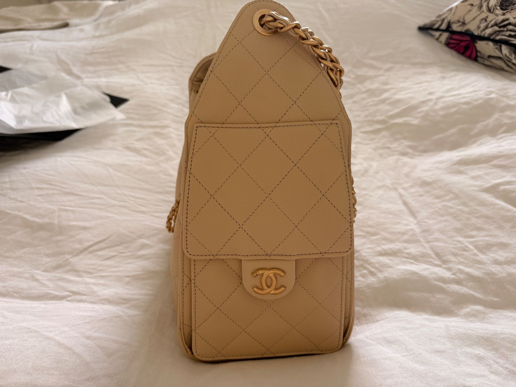 Borse da donna: Sac Chanel 25 small beige – Nuovo e nell'imballaggio originale da morges venduto da Cherry_v8dw 1