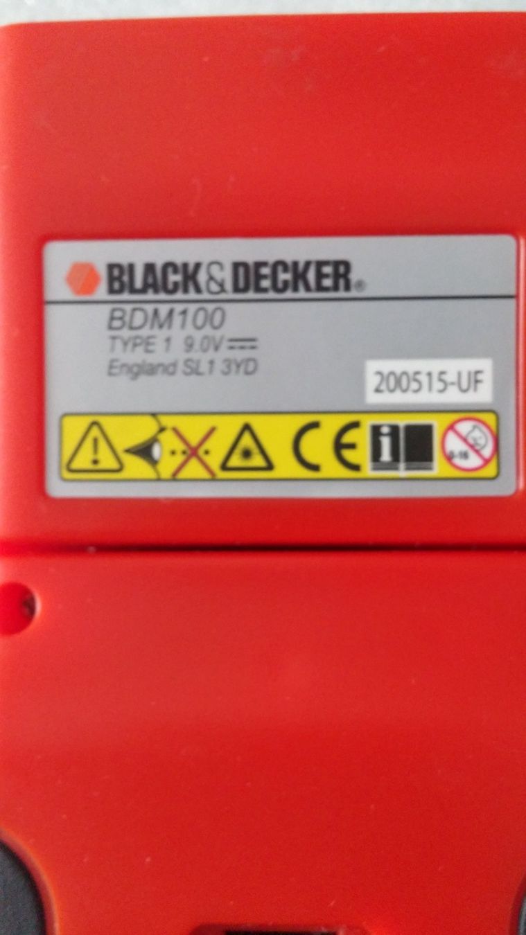 Misurare: Black + Decker BDM100 Distanz-Entfernungsmesser – Usato da Zürich venduto da sendbad 3