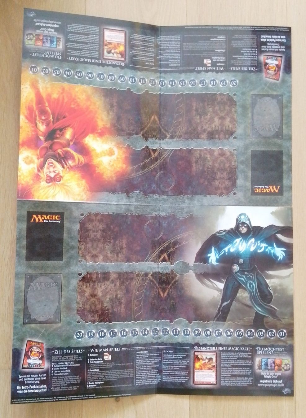 Magic The Gathering Carte collezionabili: Magic the Gathering Spielmatte Worldwake / Planeswalker – Usato da Wohlen AG venduto da salamanderspielwaren