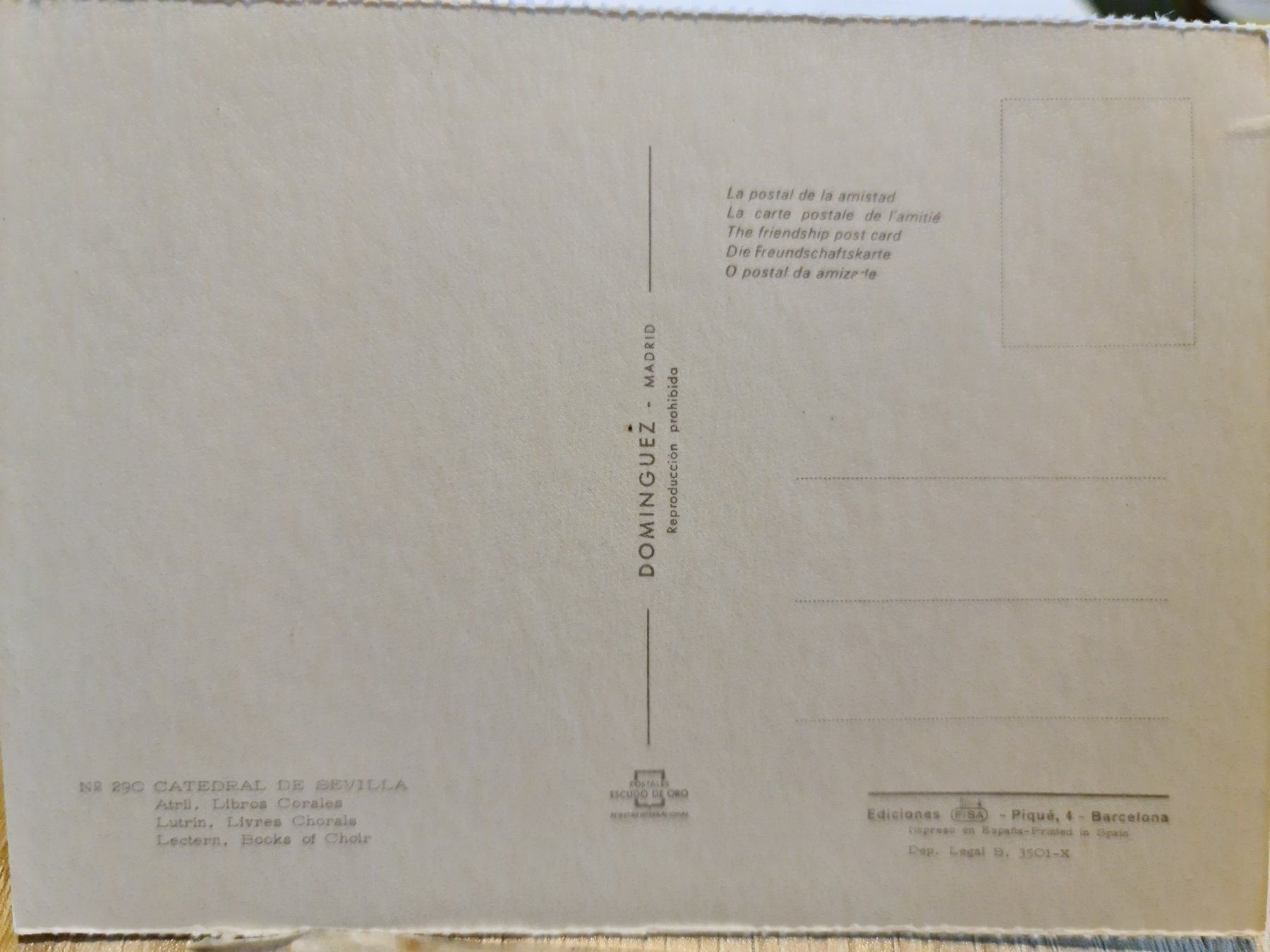 Cartoline postali: Ansichtskarte Kathedrale Sevilla Spanien – Usato da Dintikon venduto da Vexi 1