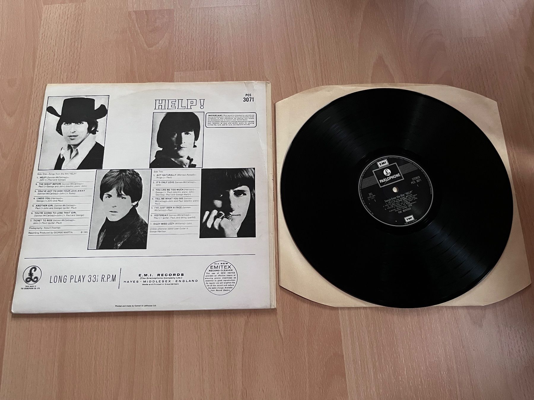 Dischi in vinile: Beatles - Help – Usato da Giebenach venduto da Wurlitzer70 1