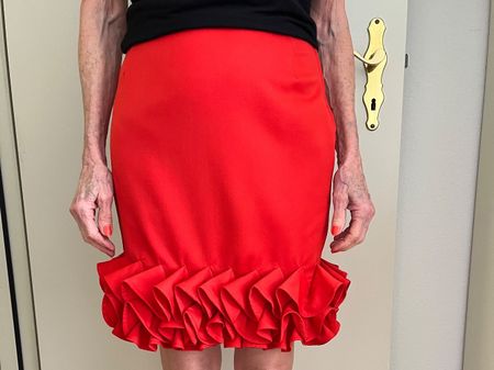 Original VERSACE Vintage Jupe – Herbst/Winter Kollektion 88